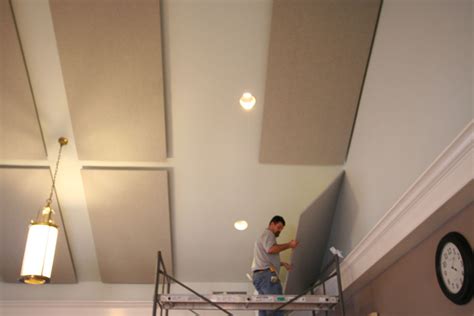 The panels, if done correctly, are like sieves. How to install acoustic panels on ceiling? 8 DIY Methods