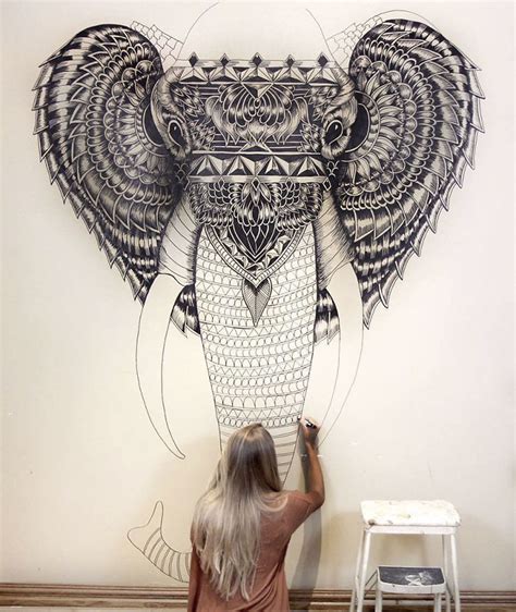 Realistic animal sketches as a part of inspiration for the beginner artist in this arena. 10+ Incredibly Detailed Animal Drawings By Faye Halliday | Bored Panda