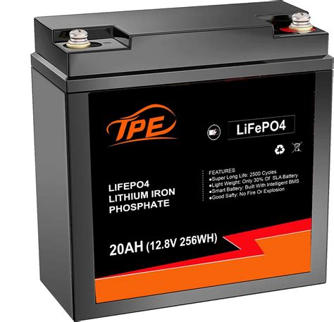 Tpe Deep Cycle Lifepo4 Battery 12v 20ah Lifepo4 India Ubuy