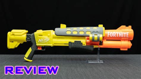 Review Nerf Fortnite Legendary Tac Mega Shotgun Youtube