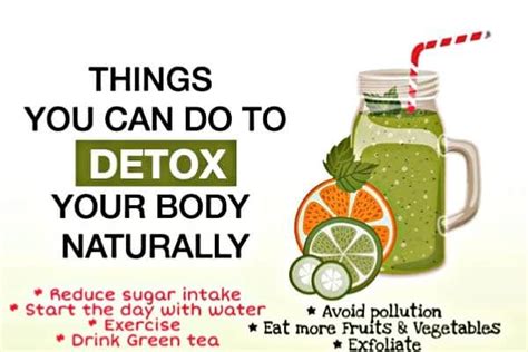 10 Ways To Detox Your Body Naturally Healthzigzag