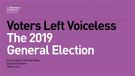 Electoral Reform Electoral Reform Society Ers