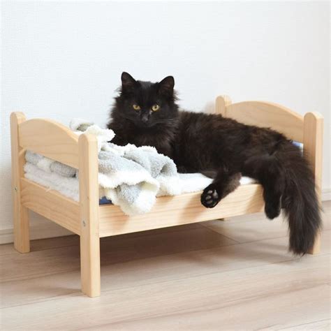Cat Bed In 2020 Ikea Doll Bed Pet Bed Furniture Kid Beds