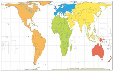 Mapa Mercator Y Peters Seo Positivo