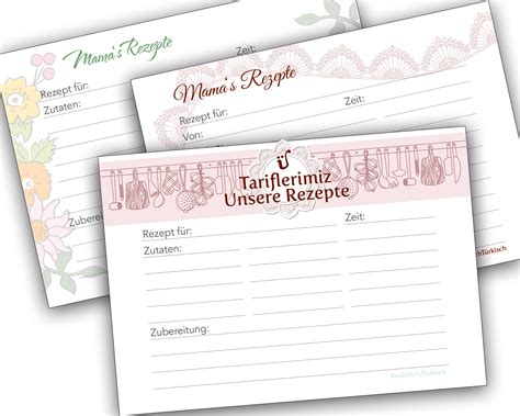 All you have to do is click on the search bar and type in the. Rezepte für die Nachwelt festhalten & Rezeptkarten free ...