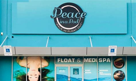 One Hour Float With One Hour Massage Peace In A Pod Groupon