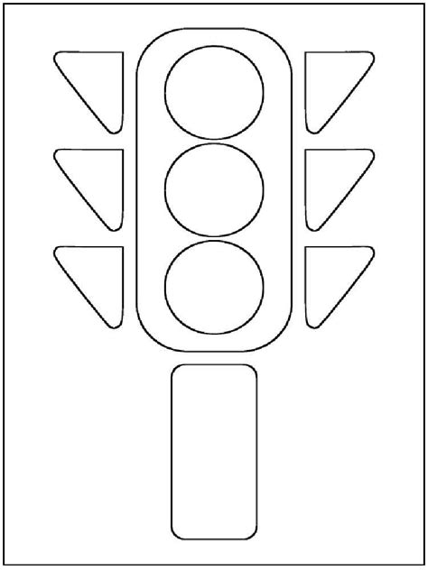 Printable Traffic Light