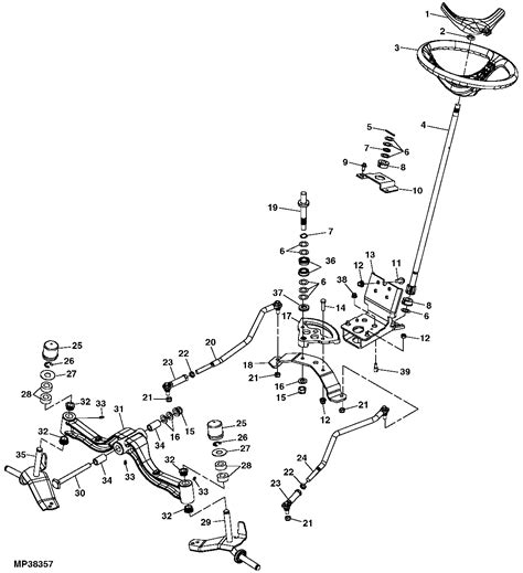 Diagram John Deere Steering Diagram Mydiagramonline