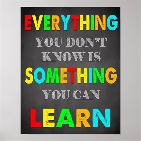 Classroom Decor Classroom Quotes Inspirational Poster