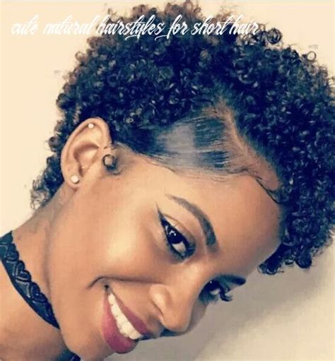 Cute Hairstyles For Short Nappy Hair