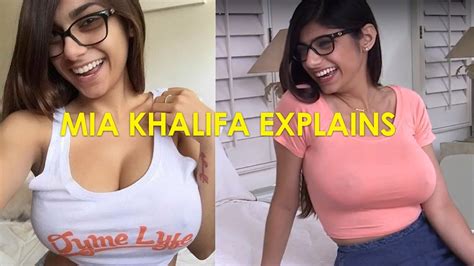 Mia Khalifa Explains Reasons Why I Hate Having Big Boobs Youtube