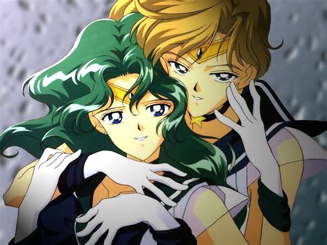 Kaiou Michiru Sailor Moon Sailor Neptune Sailor Uranus Tenou Haruka Konachan Com Konachan