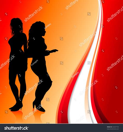 original vector illustration sexy women dancing stock vector royalty free 42637135 shutterstock