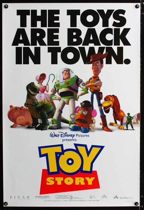 Toy Story 1995 Original Movie Poster Art Of The Movies