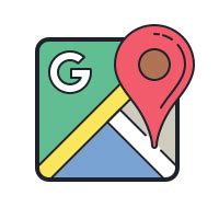 Google maps retro app icon sticker by redman17. Icônes Google maps - Téléchargement gratuit en PNG et SVG