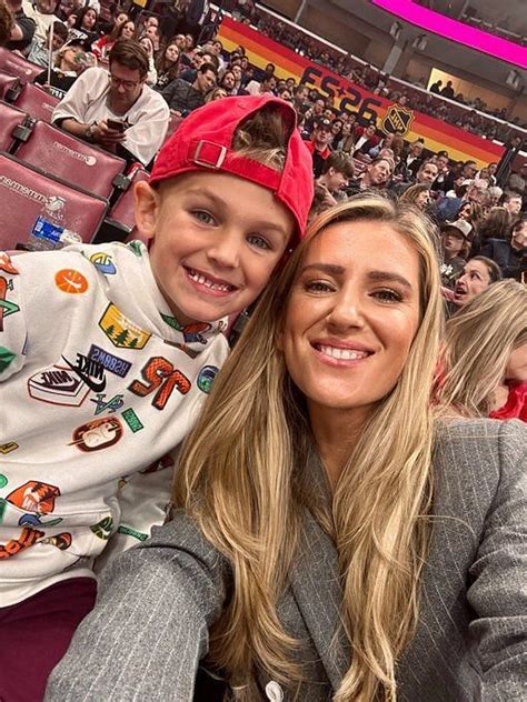 Victoria Azarenka Attends Stanley Cup Playoffs With Her Son Leo