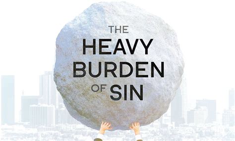 The Heavy Burden Plant The Seed Ministries