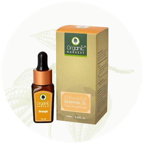 Orange Essential Oil 10ml Organic Harvest
