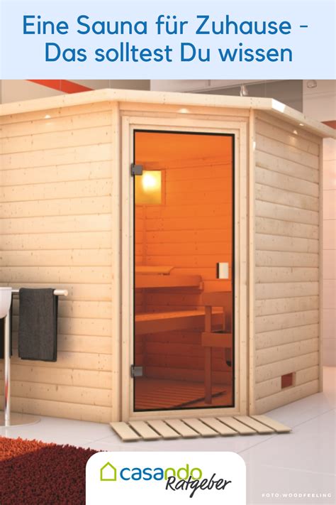 Wir empfehlen ihnen ebenso, die montage der sauna ausschließlich von fachpersonal durchführen zu lassen, so dass nichts mehr schiefgehen kann. Eine Sauna für Zuhause - Das sollten Sie wissen | casando ...