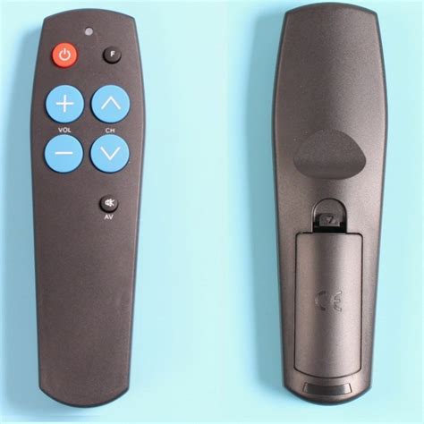 Big Button Universal Tv Remote Control For Seniors And Elderly Uk Stock