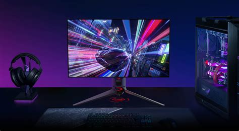 Asus 27 Rog Swift Oled Pg27aqdm 003ms 240hz Hdmidisplayport G Sync