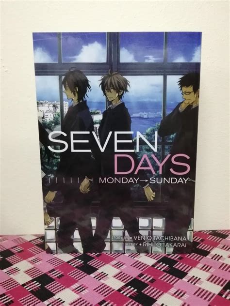 Yaoi Manga Seven Days Monday To Sunday By Venio Tachibana Takarai