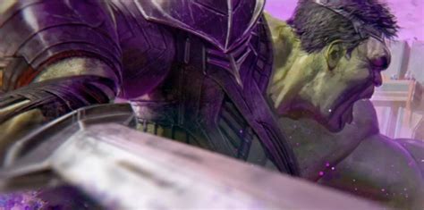 Thor Ragnarok Concept Art Hulk And The God Of Thunder Are
