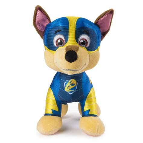 Paw Patrol 8 Mighty Pups Chase Plush For Ages 3 And Up Wal Mart