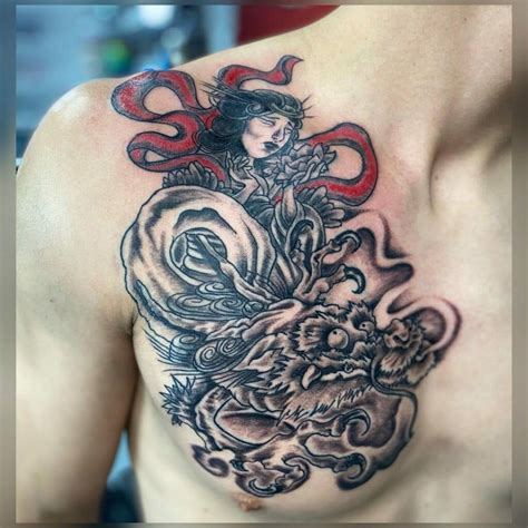 101 Best Dragon Chest Tattoo Ideas Youll Have To See To Believe