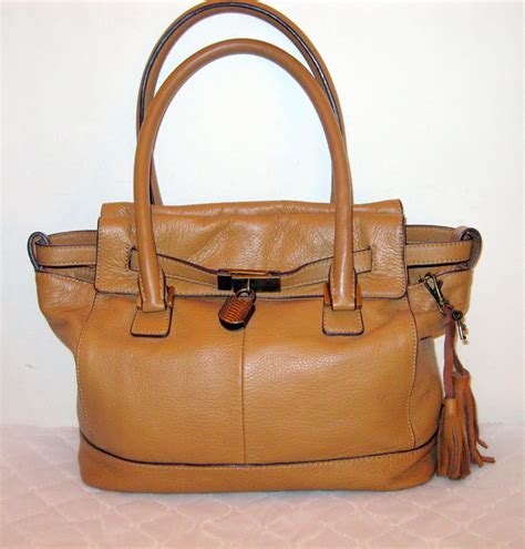 Butter Soft Genuine Leather Tote Satchel Bag By Bagsbabylon