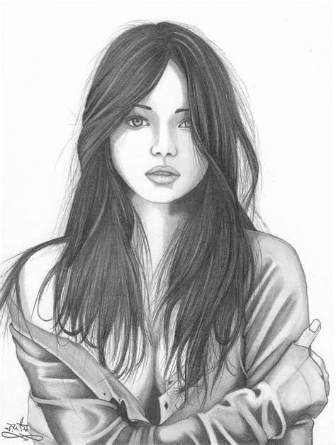 Beautiful Face Sketch