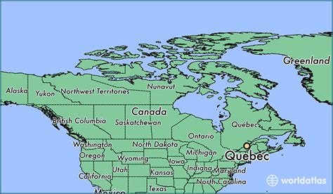 Where Is Quebec Qc Quebec Quebec Map