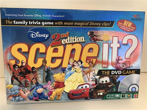 2nd Edition Disney Scene It Dvd Game