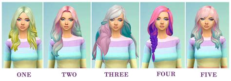 Can You Help Me Find Some Good Pastel Rainbow Hair Mmfinds