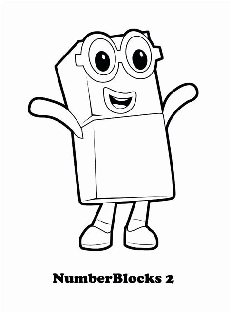 I'm just saying that the number blocks for perfect square values (1, 4, 9, 16, 25, 36, 49, 64, 81, and 100) are square shaped. Number 2 Coloring Sheets Unique Numberblocks 2 Coloring ...