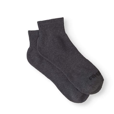 And1 And1 Quarter Cut Mens Socks 12 Pack