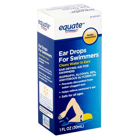 Equate Ear Drops for Swimmers, 1 fl oz - Walmart.com - Walmart.com