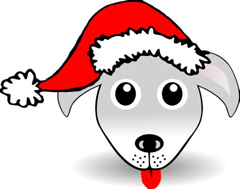 284x470 laughing cartoon christmas dog. OnlineLabels Clip Art - Funny Dog Face Grey Cartoon With ...