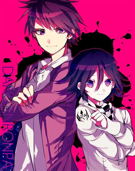 The episodes shown on television were footage that had been edited for viewing convenience, just like most reality shows. Kaito Momota and Kokichi Ouma | Danganronpa, Danganronpa ...