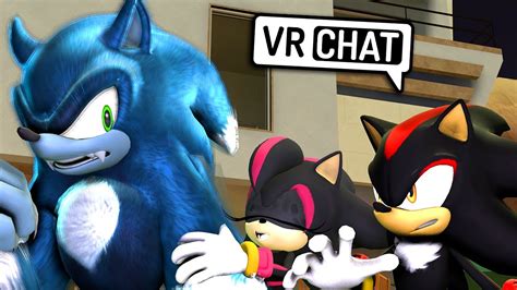 Shadow And Shadina Meet Werehog Sonic Vr Chat Youtube