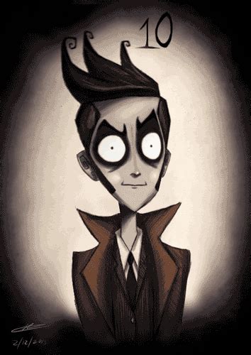 All The Doctor Who Doctors As Tim Burton Animation