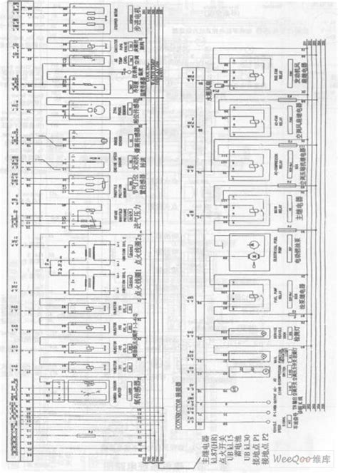 GM Wuling automobile united electronic electric control system circuit