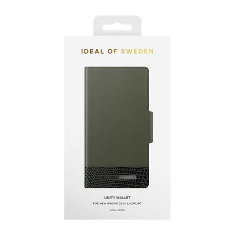 Ideal Of Sweden Iphone 12 Mini Unity Wallet Metal Woods