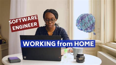 A Day In The Life Of Working From Home As A Software Engineer Youtube