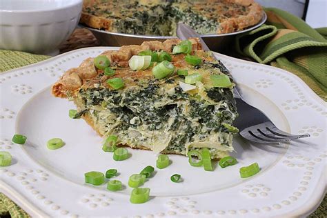 Best Cheesy Spinach And Artichoke Quiche Kudos Kitchen By Renee
