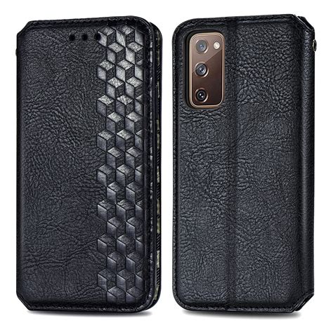 Allytech Galaxy S20 FE S20 Lite Case PU Leather Wallet Folio Flip