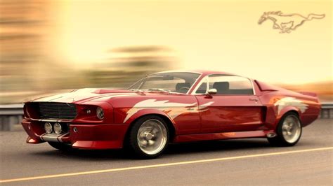 Red Ford Mustang Coupe Car Ford Mustang Hd Wallpaper Wallpaper Flare