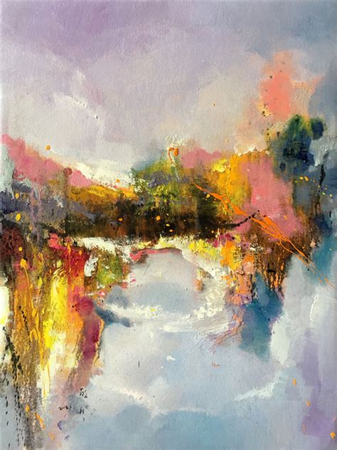 Abstract 358 Oil Painting By Jinsheng You