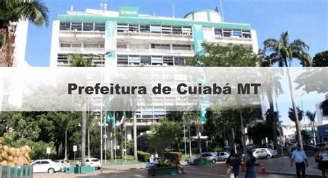 Palácio alencastro, sede da prefeitura de cuiabá. Concurso Prefeitura de Cuiabá MT 2019: Inscrições Abertas ...