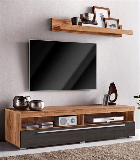 Das bett gibt es incl. Lowboard mit Wandregal, Breite 140 cm kaufen | OTTO